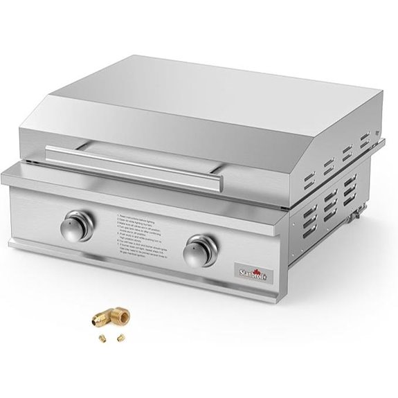 Stanbroil 28-Inch Natural Gas Flat Top Grill