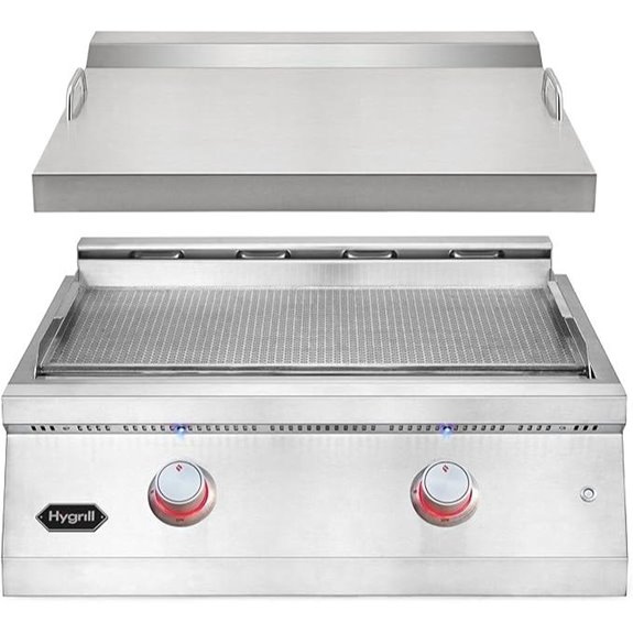 Hygrill 30-Inch Natural Gas Built-In Griddle
