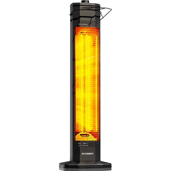 Haimmy 34-Inch Outdoor Electric Patio Heater