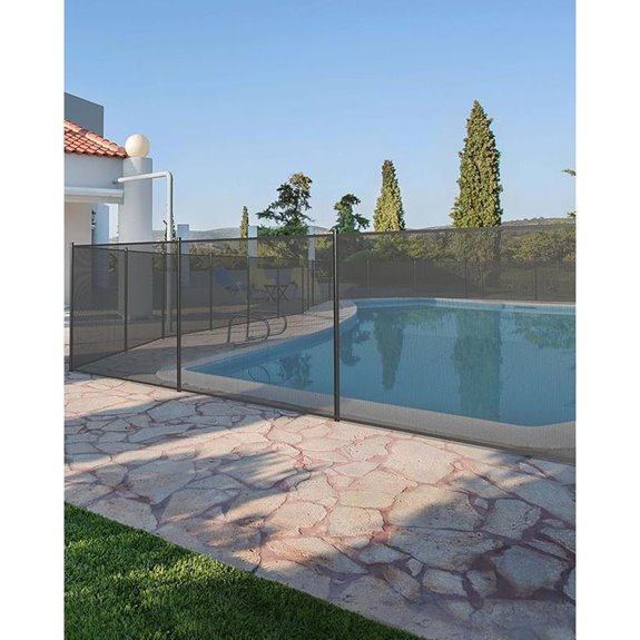 GraveeLife 4ftx108ft Pool Safety Mesh Fence