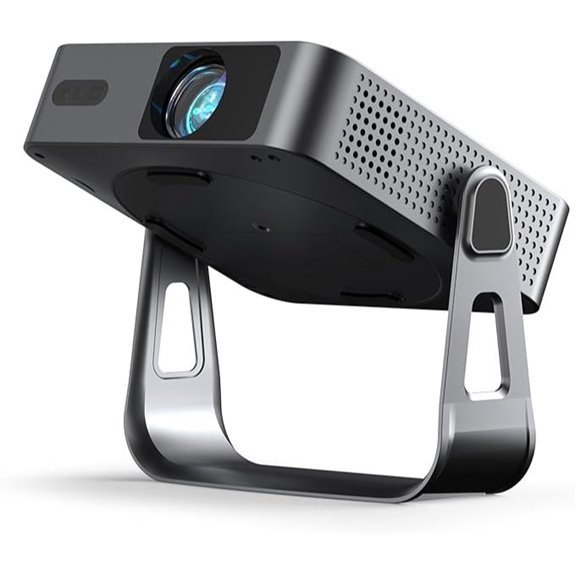 VOPLLS 4K Smart Mini Projector with WiFi & Bluetooth
