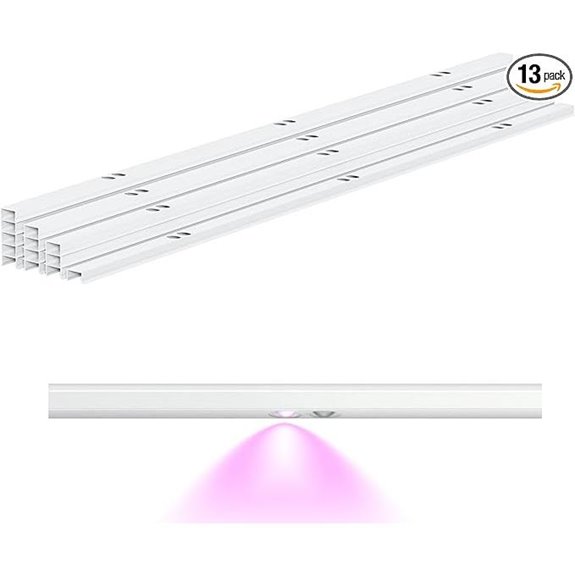 APPECK 50ft Outdoor Light Track Kit with Aluminum Channels