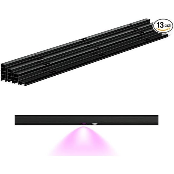 APPECK 50ft Outdoor Light Track Kit with Aluminum Channels
