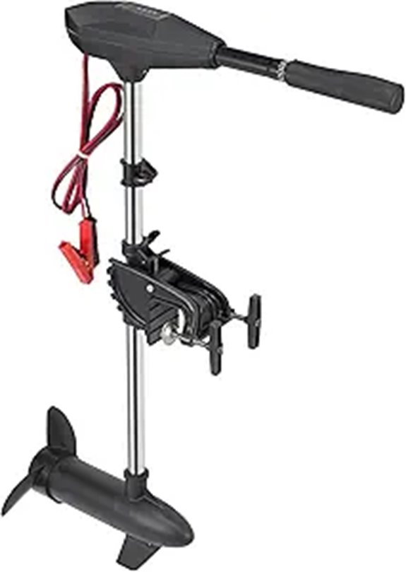 55lb Trolling Motor with Adjustable Handle and LED Indicator