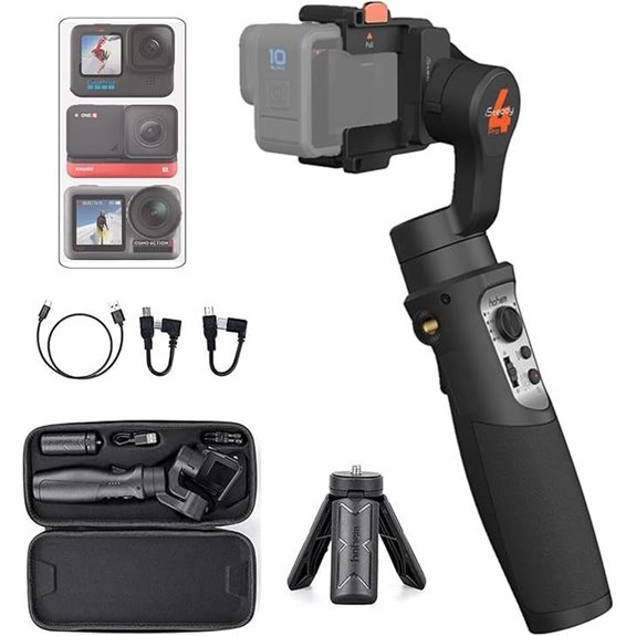 action camera gimbal stabilizer