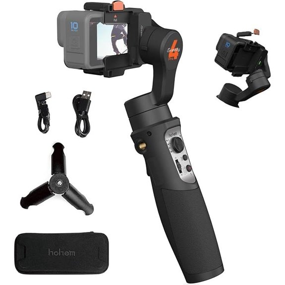 action camera gimbal stabilizer