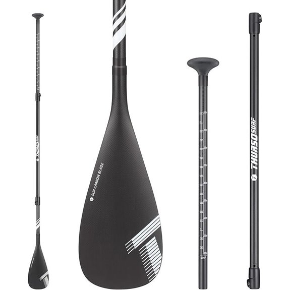 Thurso Surf Carbon Elite SUP Paddle (3-Piece Adjustable)