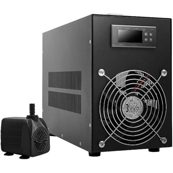Aquarium Chiller 15.85Gal Adjustable Fish Tank Cooler