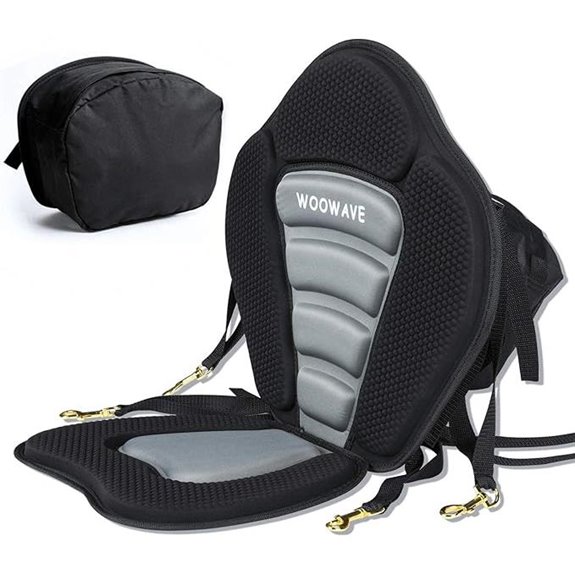 WOOWAVE Kayak Seat with Adjustable Backrest
