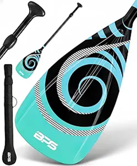 BPS Adjustable Paddle Board Paddle with Carrying Bag