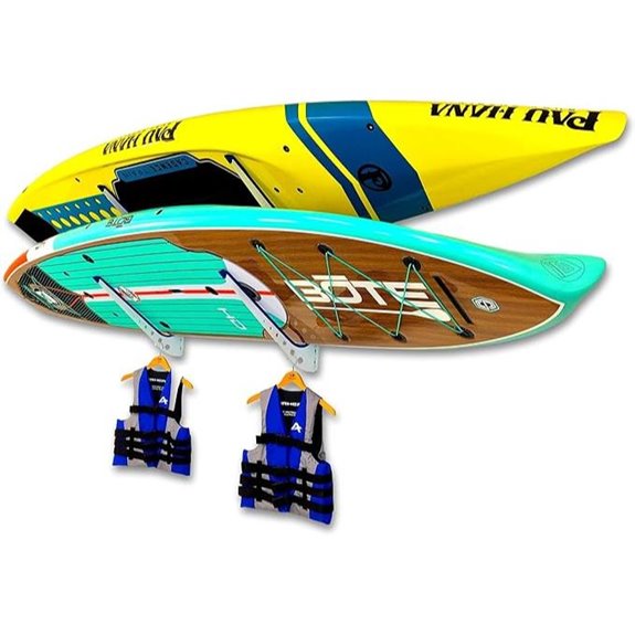 StoreYourBoard Adjustable Paddleboard Wall Rack