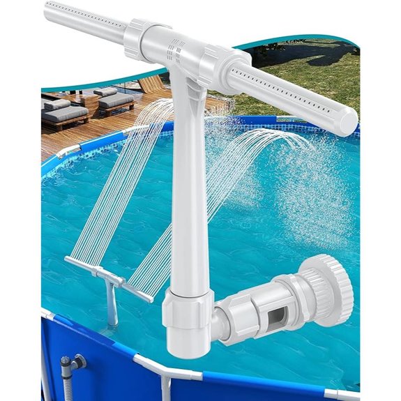Adjustable Pool Fountain for Above & In-Ground Pools