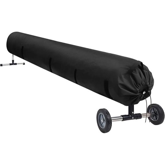 UCEDER Solar Pool Reel Cover with Adjustable Strap