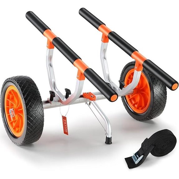 Vevor Kayak Cart with Adjustable Width and Tires