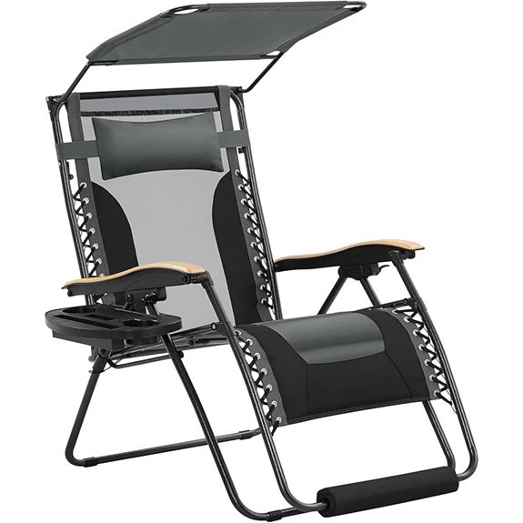 Yaheetech 29in Adjustable Zero Gravity Recliner