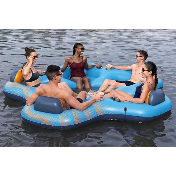 Inflatable Pool Bar for Adults and Lake Floating Island
