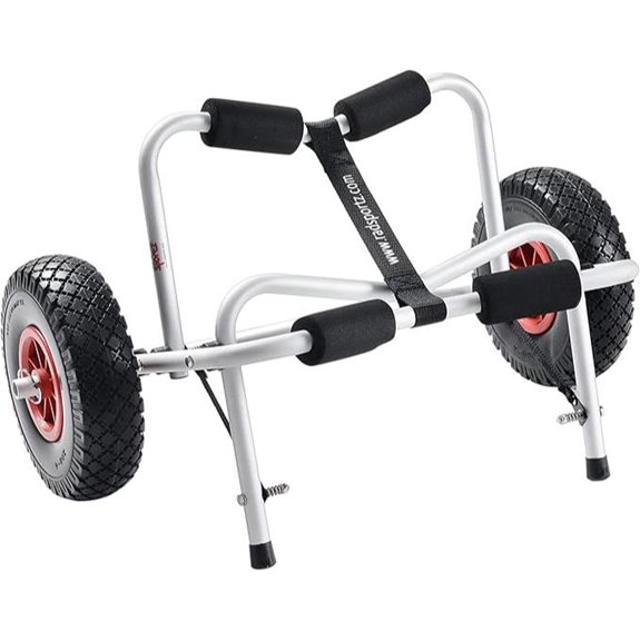 Kayak Cart with Airless Tires and Aluminum Frame