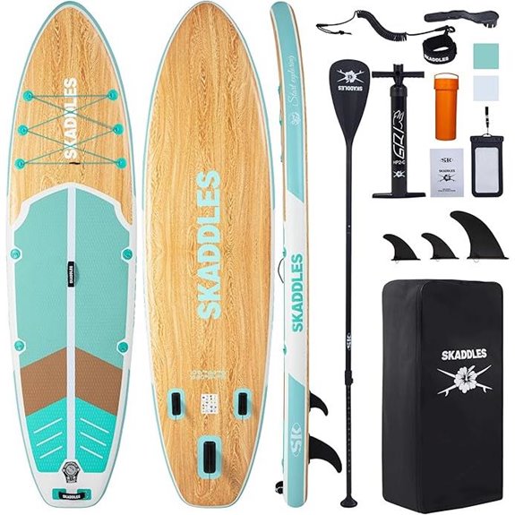 Inflatable Paddle Board with Accessories for All Ages