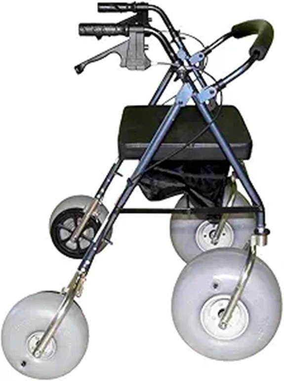 Deming Designs All Terrain Aluminum Beach Sand Mobility Walker