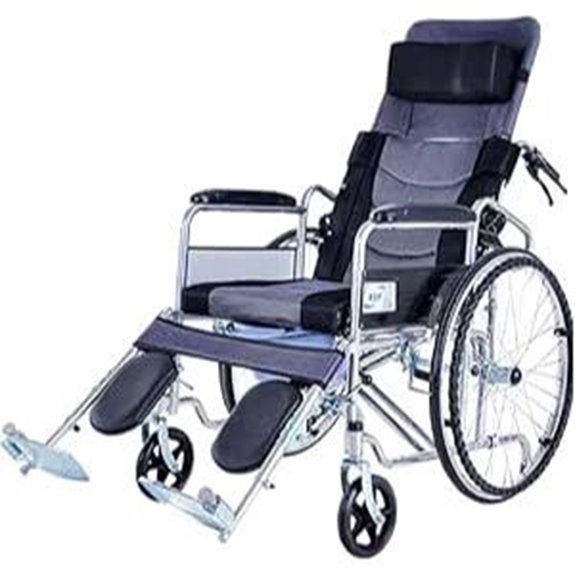 High-Back All-Terrain Folding Wheelchair for Adults