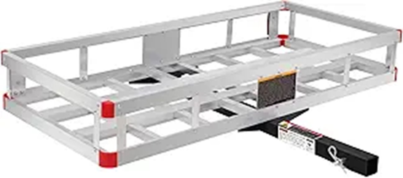 MaxxHaul Aluminum Cargo Carrier with High Sides