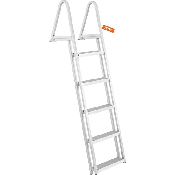 VEVOR Aluminum Dock Ladder with Nonslip Steps
