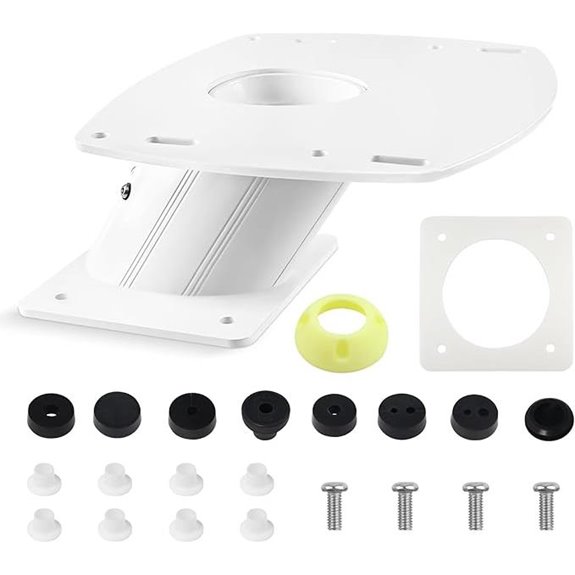 Aluminum Radar Mount for Garmin Raymarine Simrad Radomes