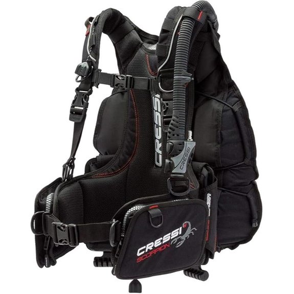 Cressi Scuba Diving Back-Inflation BCD