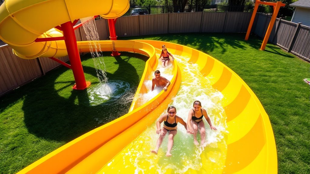 backyard slide safety features