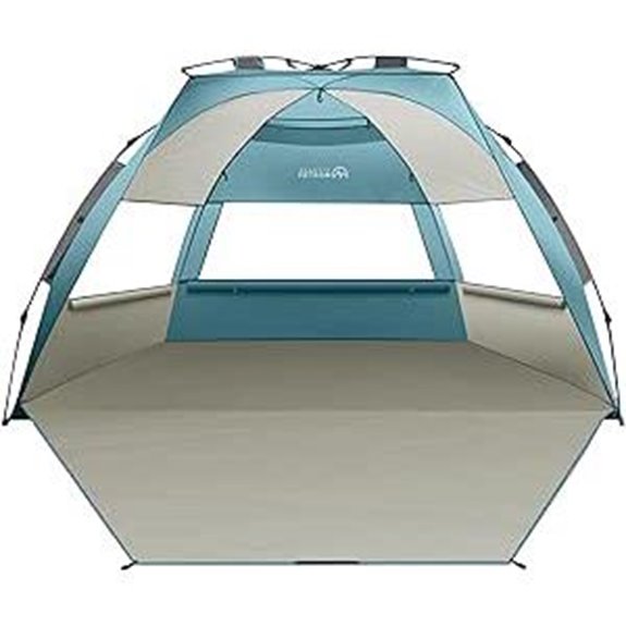 OutdoorMaster Beach Tent Sun Shelter for 3-4 People