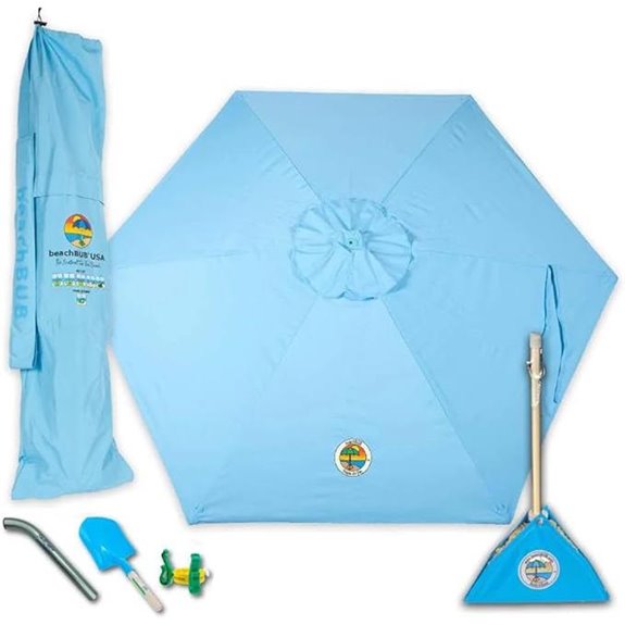 BeachBub All-in-One Beach Umbrella System with ULTRA Base