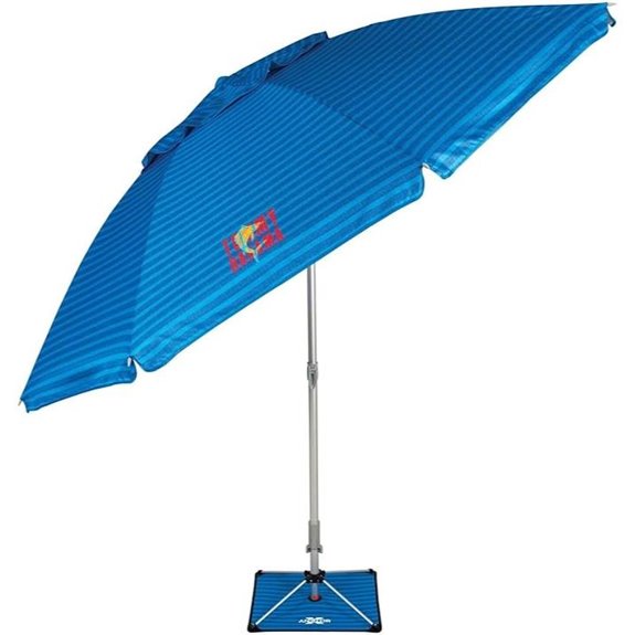 beach umbrella with vent