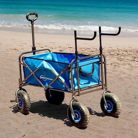 Beach Wagon with Big Sand Wheels