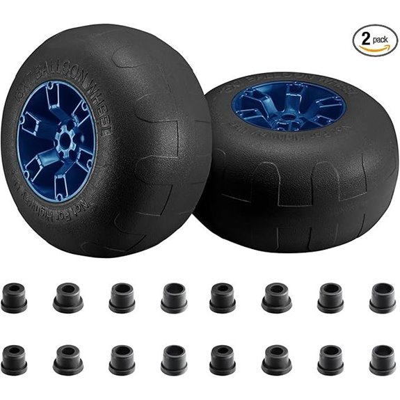 Beach Balloon Wheels 13 Flat-Free Sand Tires (2-Pack)