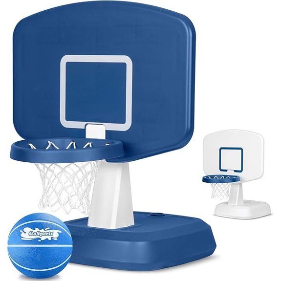 GoSports Splash Hoop Classic Swimming Pool Basketball Game - Blue