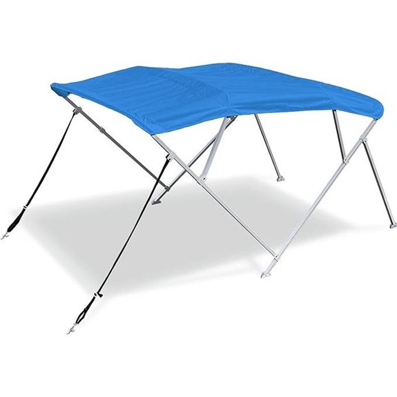Savvycraft 4-Bow Bimini Top Set with Canvas