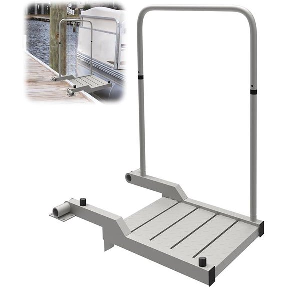 Boat Boarding Platform and Dock Extension