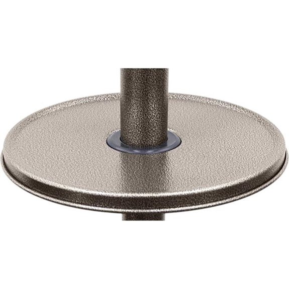 AZ Patio THP-MTBL-BRZ Table for Tall Patio Heater Hammered Bronze