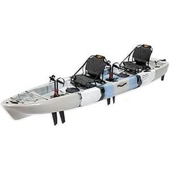 Brooklyn 13.5 Tandem Pedal Kayak Sit On Top Fishing Kayak