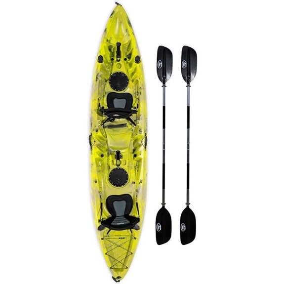 Brooklyn 12.5 Tandem Kayak with Paddles & Holders