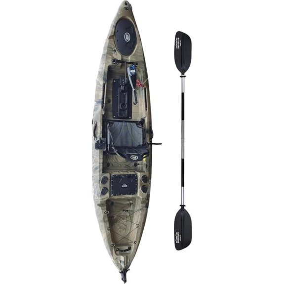 Brooklyn 12' Sit-On Kayak with Drive Options