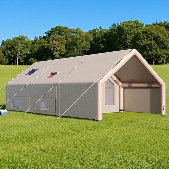 SPECRAFT Canvas Bell Yurt Tent for Camping