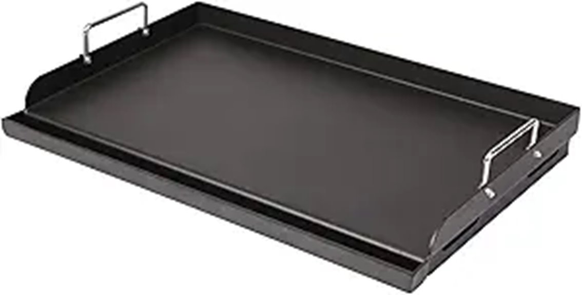 Utheer 25 Cast Iron Griddle for Grills