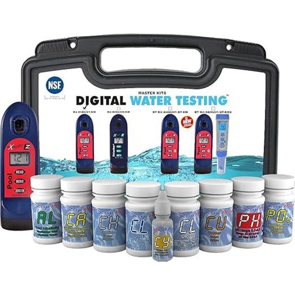 Pool Test Kit with 10 Parameters NSF Certified