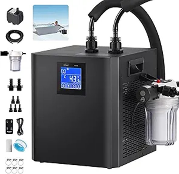 Ice Bath Water Chiller with Filter and Pump