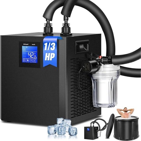 Ice Bath Water Chiller with Pump and Remote Control
