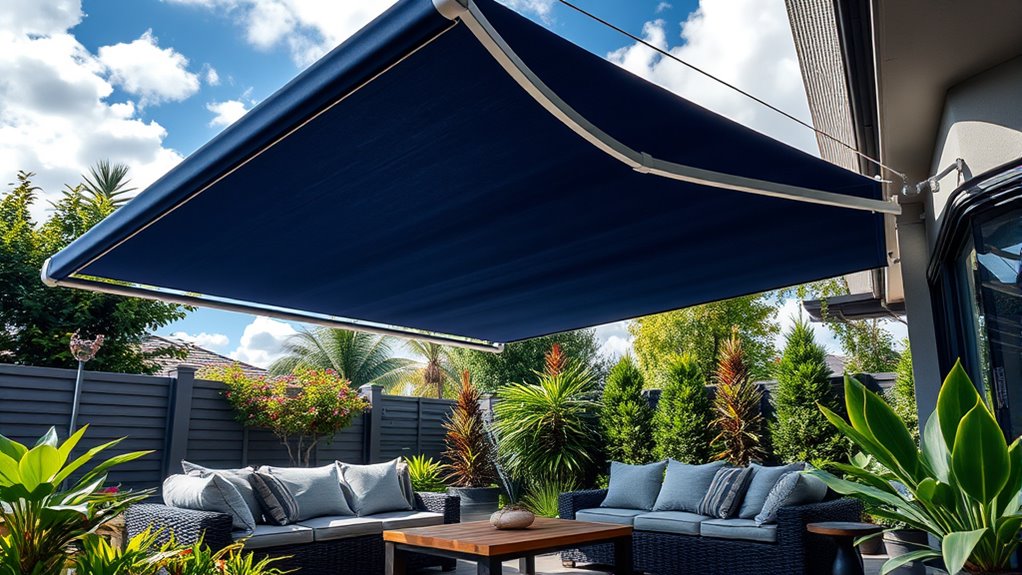 choosing durable motorized awnings