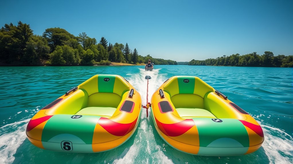 choosing durable safe towable tubes