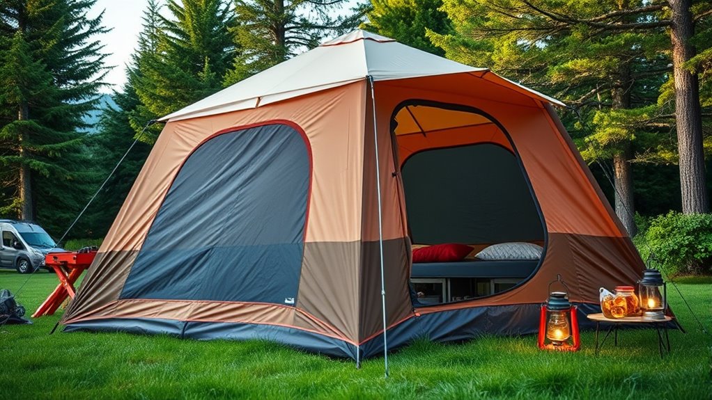 choosing durable spacious tents