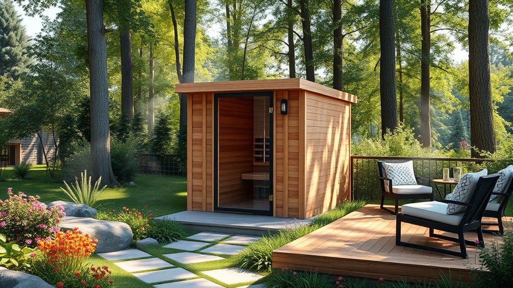choosing durable weather resistant outdoor sauna